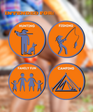 Canadian Shield Mosquito & Insect Repellent | For Hunting, Fishing, Camping, Family Fun, and More | 8 Hour of Protection | 30% Deet | (230G) AEROSOL - CSA02