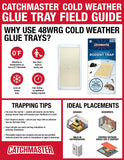 Cold Temperature Rat Size Glue Traps 24 Pc (12-2 Packs)- 402WRG-12