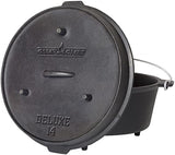 14" Cast Iron Deluxe Dutch Oven (12 Quart) - DO14 