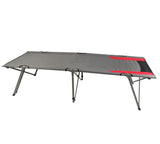 Canadian Shield Outdoors| Heavy Duty Instant Folding Camping Cot | Steel with Powder Coating | XXL for Adults | Camping Cots for Backpacking, Hiking, Outdoors, Travel | Travel bag Included – BDO-B07