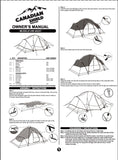 Canadian Shield Outdoors|8 Person Full Fly Tent|Easy Setup Outdoor Tent|Perfect Tent for Outdoor Camping, Beach trips, Travelling, Picnics, Hunting and More! – BDO-C14