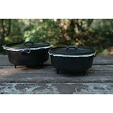 12" Cast Iron Deluxe Dutch Oven (9 1/3 Quart) - DO12 7