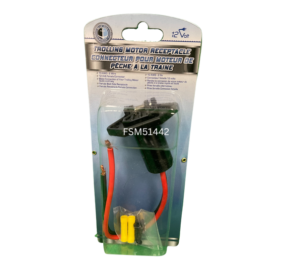 Trolling Motor Receptacle (10 AWG)- FSM51442