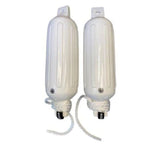 White Inflatable Boat Fenders (2 Pack)- FSM52149