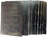 3" Black Boat Letter & Number Kit- FSM52311