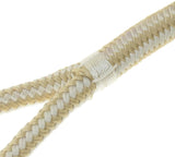15' Double Braid Nylon Dock Line WITH Eye Splice (Gold) [3/8"]- FSM52854