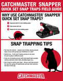 CATCHMASTER EZ Set Rat Traps (8 Pc.)