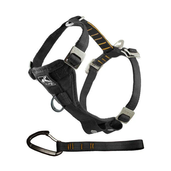 Enhanced Strength Tru-Fit Smart Harness w/seatbelt tether -Black [10-25 lbs SMALL] - K01256