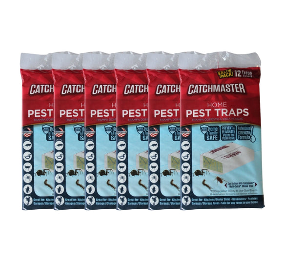 Mouse Insect & Snake Glue Boards 72 Pc (6-12 Packs)- 872-6