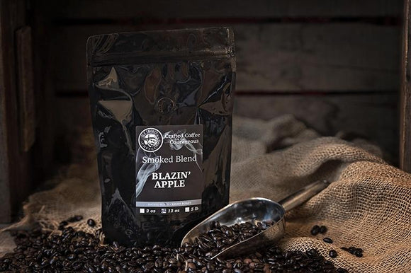 OLE Smokes Coffee - Blazin' Apple - Smoked Blend  (Light Roast) - OS71207