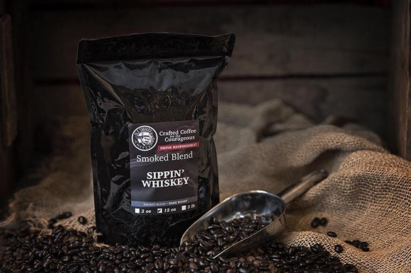 OLE Smokes Coffee - Sippin' Whiskey - Smoked Blend - Dark Roast - OS71023